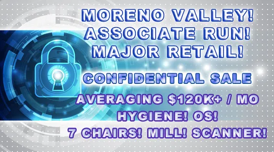 High-Traffic Retail Location, 50+ New Patients Monthly, Associate Run