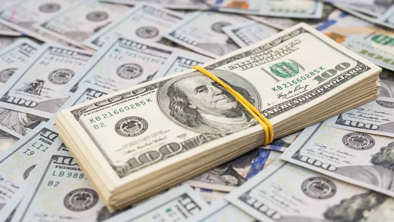 a pile of money