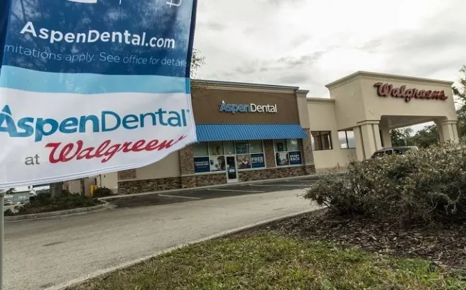 a newly opened aspen dental at walgreens