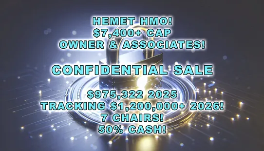 Hemet HMO Dental Practice — Associate Run, $7K+ CAP Monthly