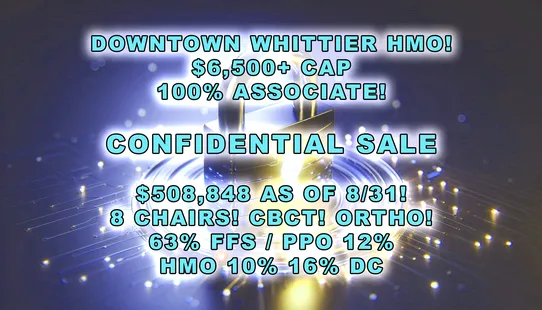 Downtown Whittier 8-Op General Practice, Associate-Run, Motivated Seller